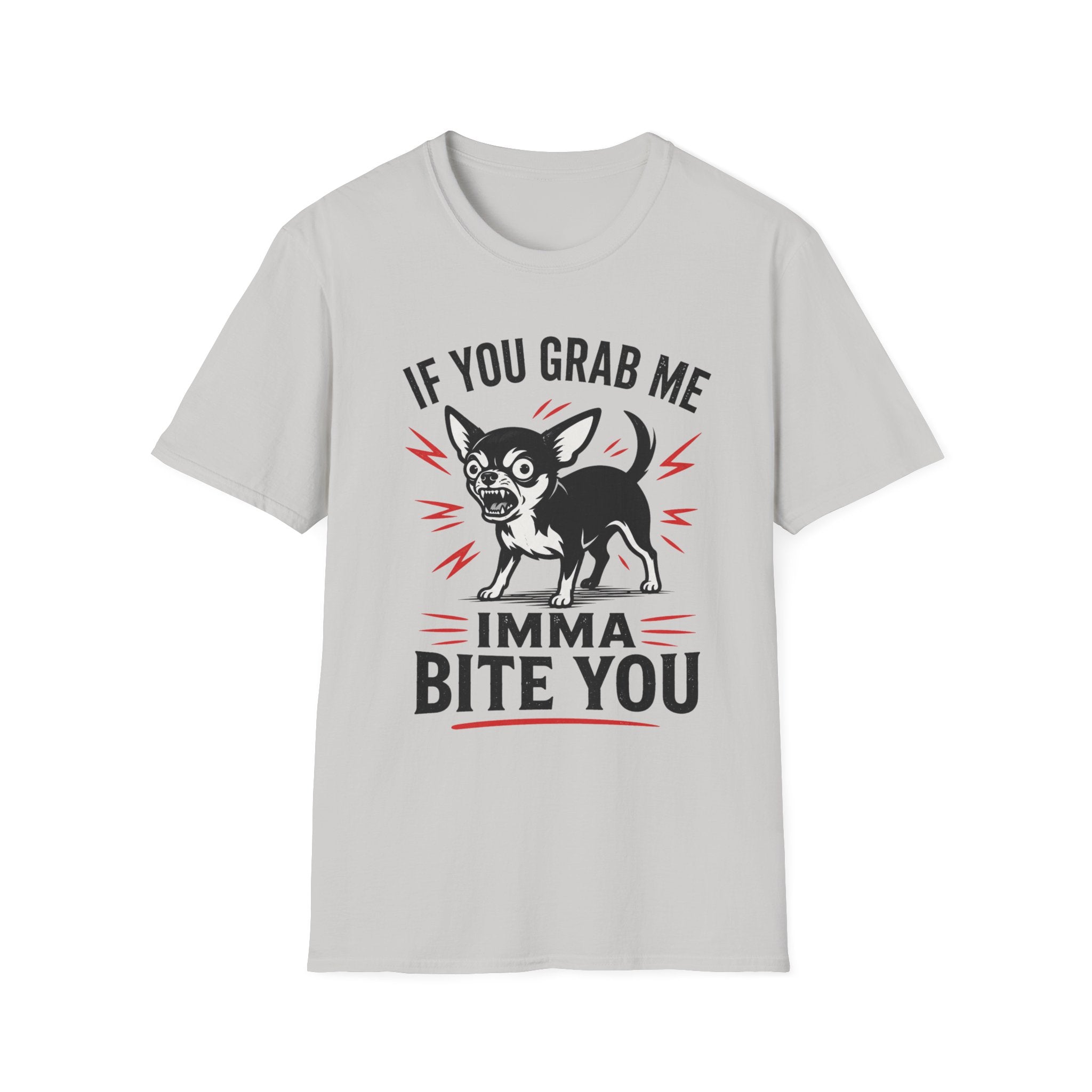 Dog grab me