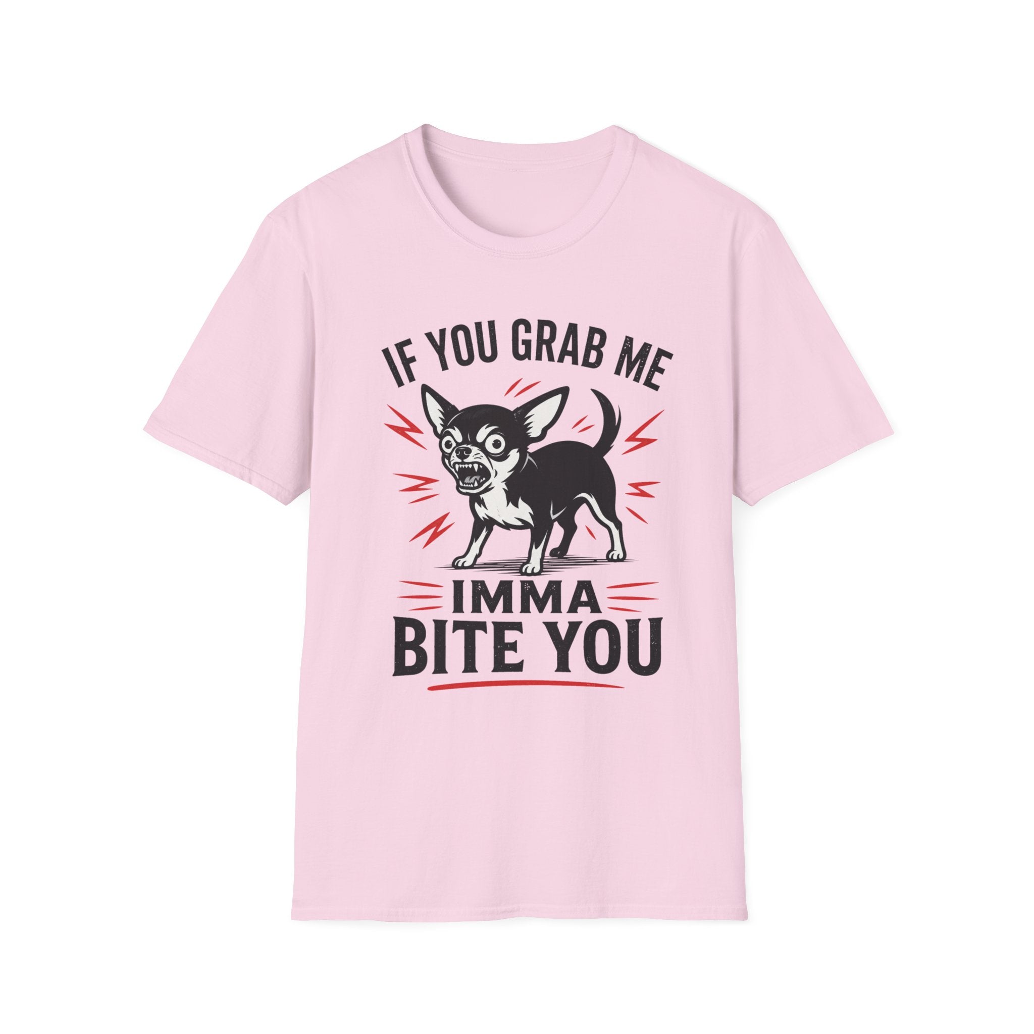 Dog grab me