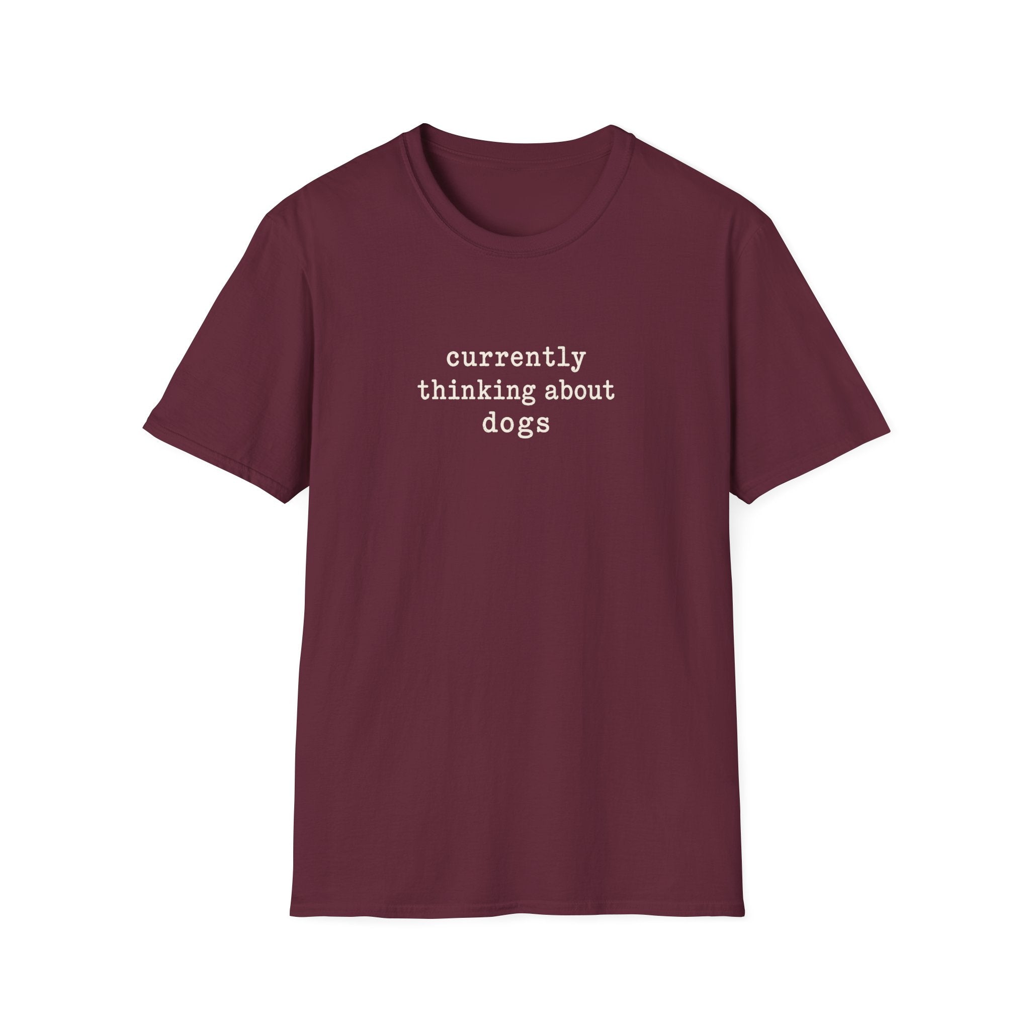 Thinking about dogs T-Shirt