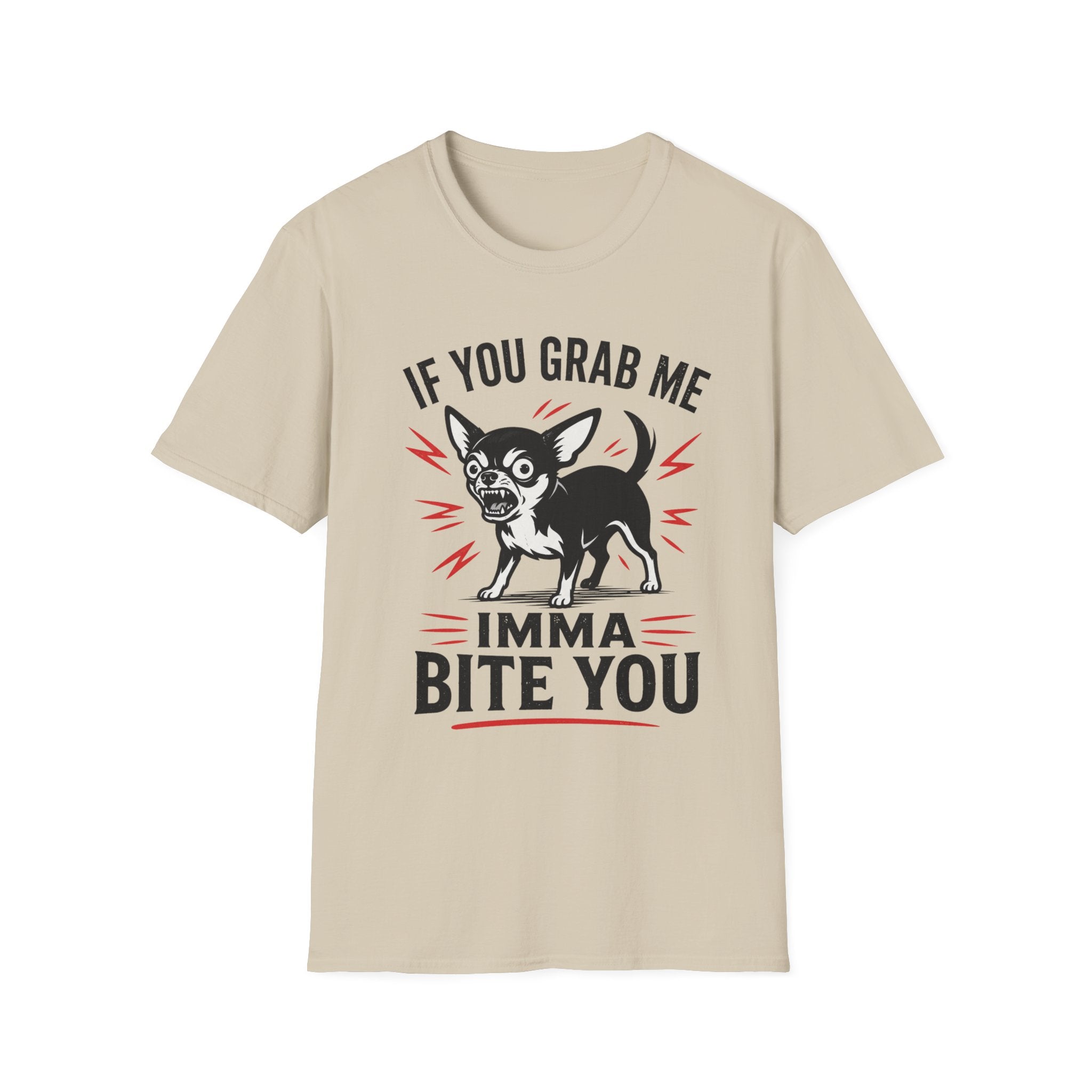 Dog grab me