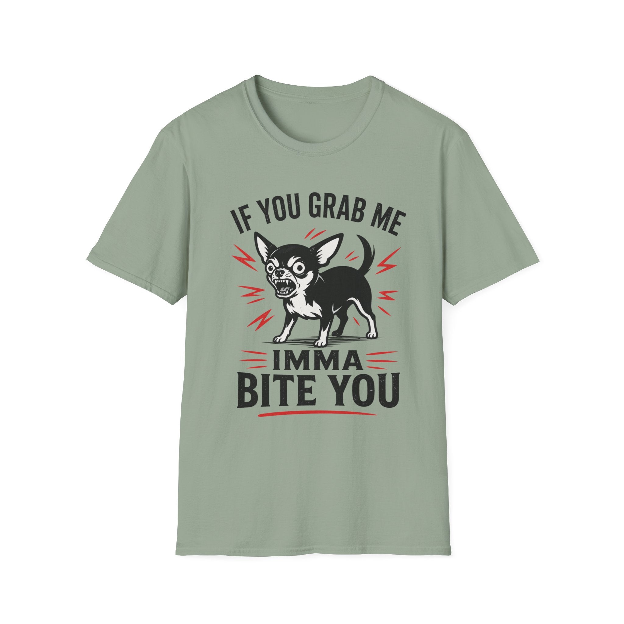 Dog grab me